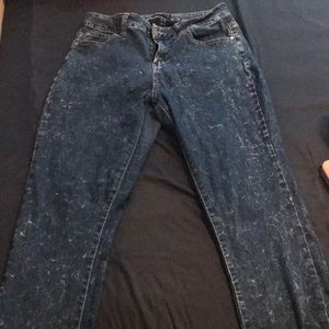 Acid Wash Jeans. Lightly Worn.
